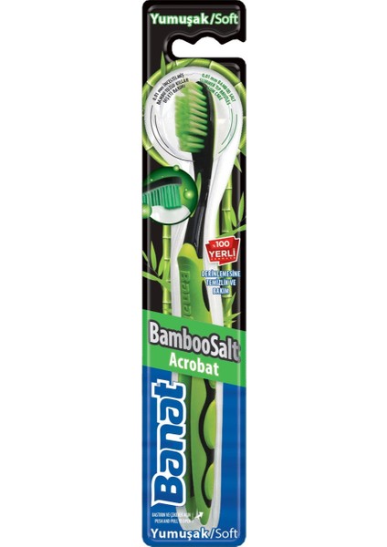 Acrobat Bamboo Salt Diş Fırçası