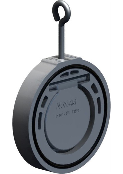 Pvc Tak-Çıkar Çalpara Çekvalf 140MM