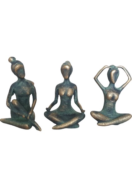 3lü Zümrüt Yoga Biblo