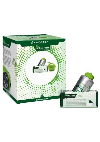 Klima Fresh - Temizleyici - Yeşil Elma 24 x 150 Ml.