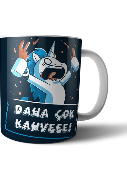 Unicorn Daha Çok Kahve Kupa Bardak