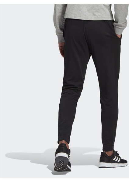 Erkek Single Jersey Tapered Elastic Cuff Logo Erkek Eşofman Altı GK8827