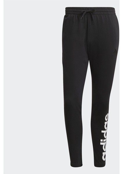 Erkek Single Jersey Tapered Elastic Cuff Logo Erkek Eşofman Altı GK8827