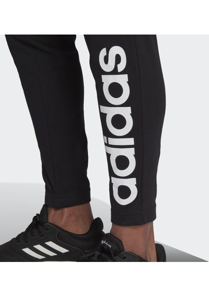 Erkek Single Jersey Tapered Elastic Cuff Logo Erkek Eşofman Altı GK8827