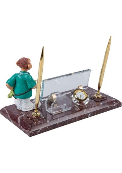 Sk 2030 İsme Özel Diş Hekimi Doğal Dekoratif Mermer Masaüstü İsimlik fiyatları