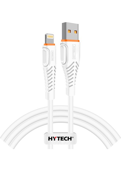 HY-X335 1.2m 3A Lightning Apple iPhone Uyumlu Data ve Şarj Kablosu Beyaz