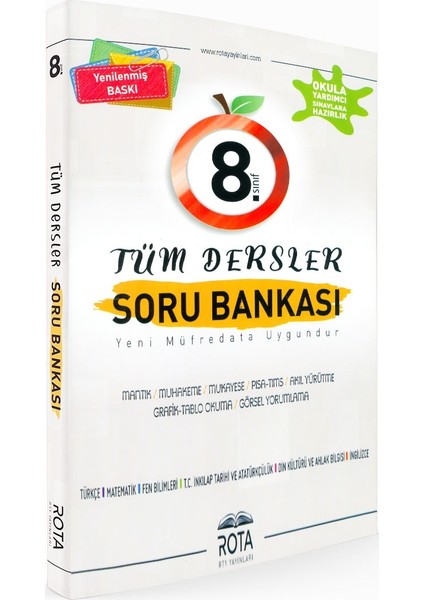 8. Sınıf Tüm Dersler Soru Bankası