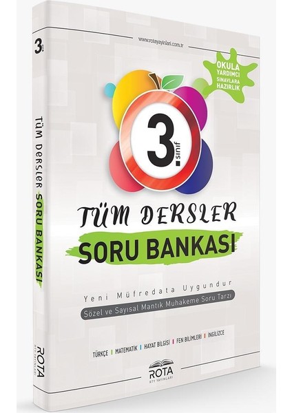 Rota 3. Sınıf Tüm Dersler Soru Bankası-Yeni