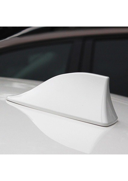 Süs Anteni Shark Köpek Balığı Tip Beyaz Renk Anten Jaws