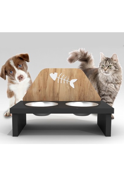 Küçük ve Orta Irk Köpek Ergonomik Mama-Su Kabı fiyatları
