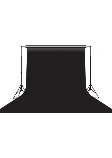 Seyyar Kağıt Sonsuz Fon Perde (Black/siyah) 2.70X11 Metre fiyatları