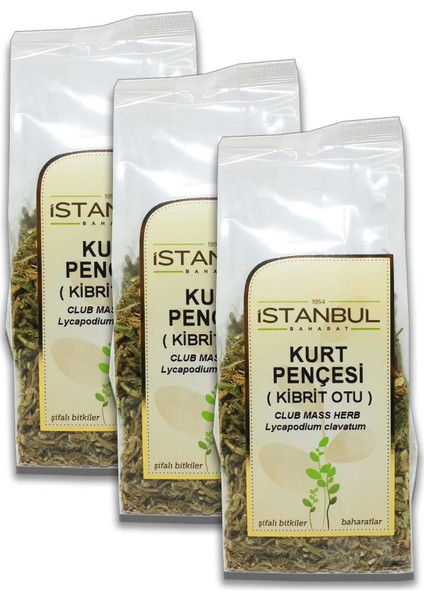 Istanbul Baharat Kurt Pençesi (Kibrit Otu) 3 X40 gr