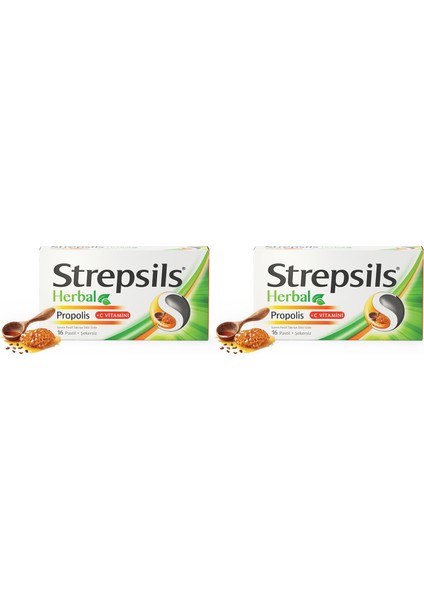 Herbal Propolis 16 Pastil 2'li Paket