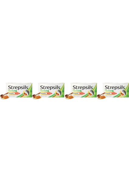 Herbal Propolis 16 Pastil 4'lü Paket