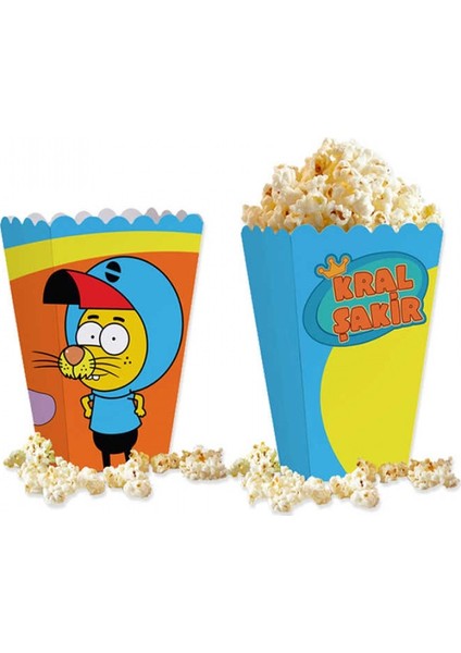 Kral Şakir Mısır (Popcorn) Kutusu 10 Adet