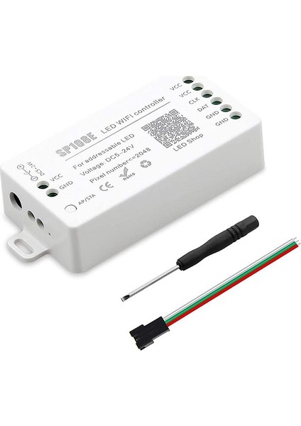 m SP108E WS2812B WS2811 WS2801 LED Şerit Wifi Kontrolörü