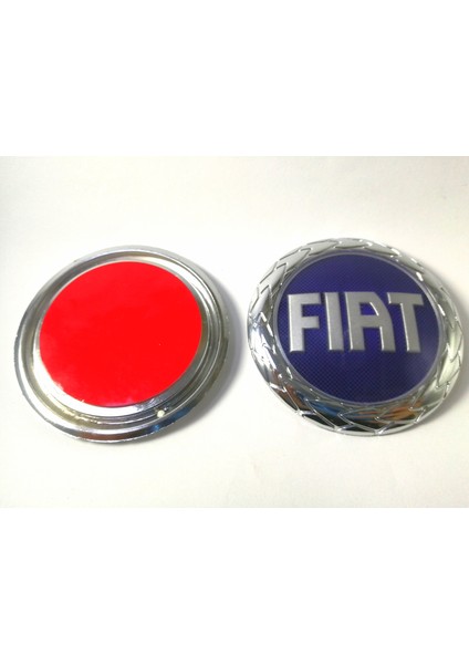 Fıat Palio Albea Doblo Bagaj Arması Yapıştırma Mavi (74MM) modelleri