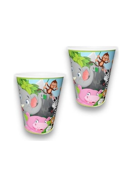 Safari Temalı Karton Bardak 8 Adet fiyatları