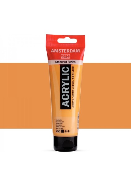 Akrilik Boya 120 ml Gold Yellow 253