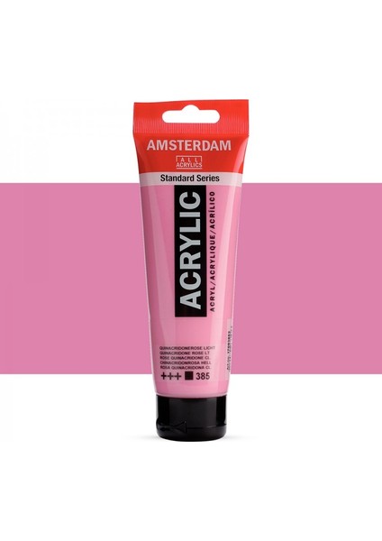 Akrilik Boya 120 ml Quinacridone Rose Light 385
