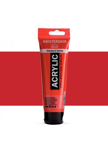 Akrilik Boya 120 ml Naphthol Red Medium 396