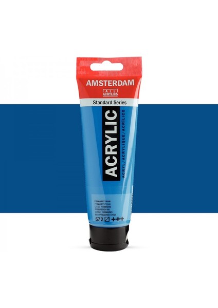Akrilik Boya 120 ml Primary Cyan 572