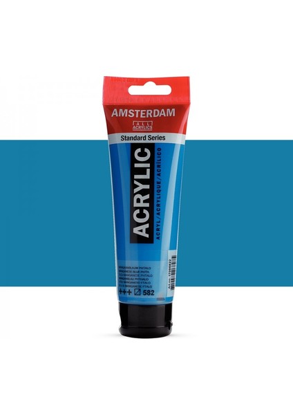 Akrilik Boya 120 ml Manganese Blue Phthalo 582