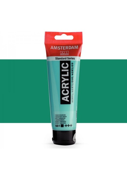Akrilik Boya 120 ml Turquoise Green 661
