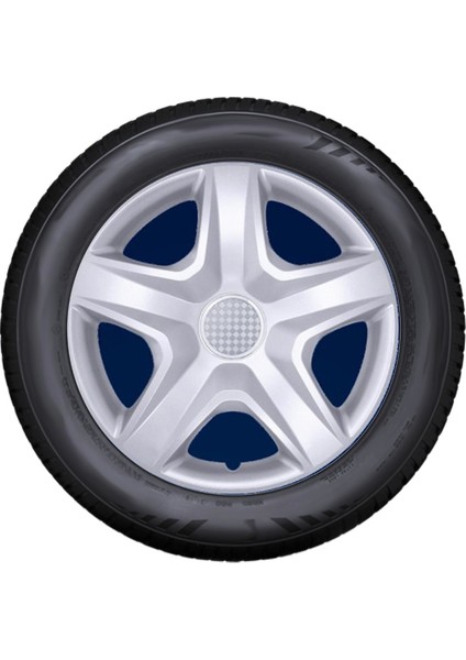 Dacia 15" Plastik Jant Kapağı 4lü Takım