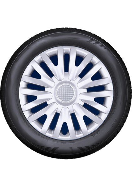 Dacia 15" Plastik Jant Kapağı 4lü Takım