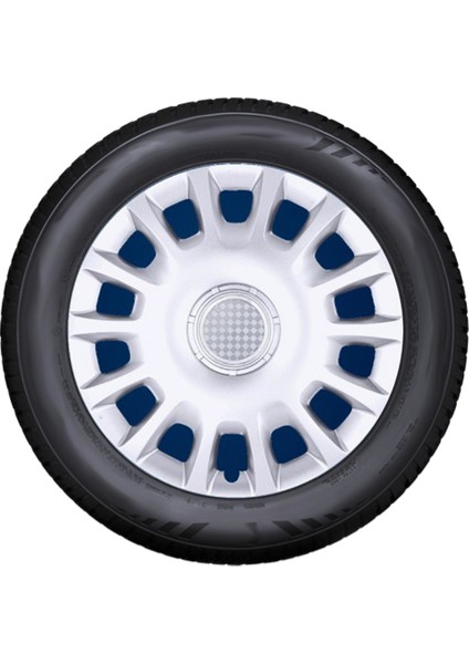 Renault 15" Plastik Jant Kapağı 4lü Takım
