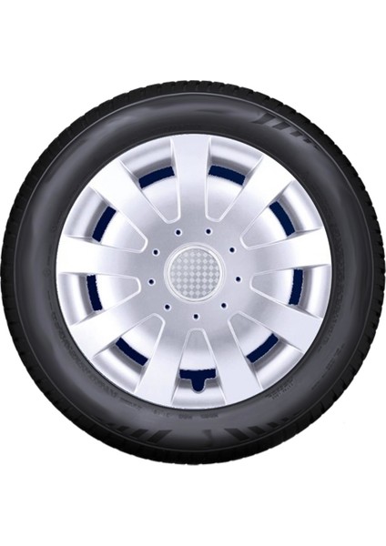 Dacia 15" Plastik Jant Kapağı 4lü Takım