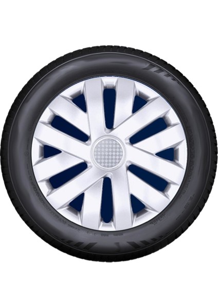 Renault 15" Plastik Jant Kapağı 4lü Takım