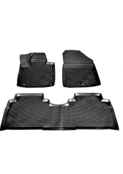 Kia Sorento 3D Paspas Havuzlu 2016 - 2020 Arası Siyah Friemats Marka