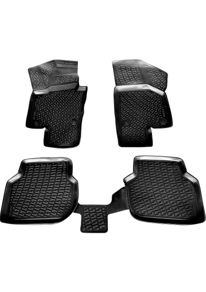 Vw Jetta 3D Paspas Havuzlu Sedan 2015 - 2020 Arası Siyah Caraks Marka