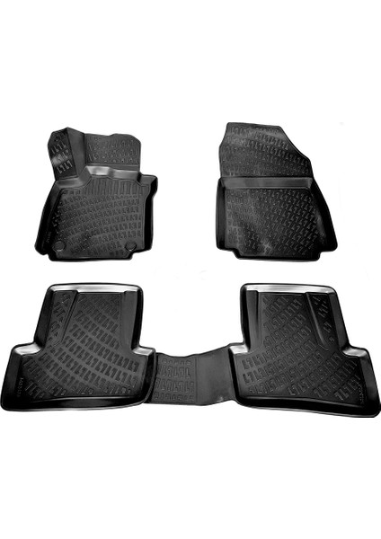 Renault Clio 4 3D Paspas Havuzlu Stw 2013 - 2019 Arası Siyah Caraks Marka