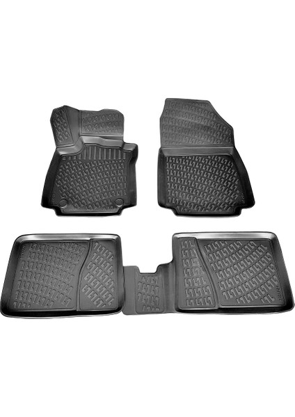 Renault Symbol 3D Paspas Havuzlu 2008 - 2013 Arası Siyah Caraks Marka