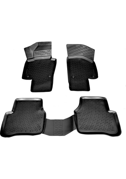 Vw Tiguan 3D Paspas Havuzlu 2007 - 2014 Arası Siyah Caraks Marka