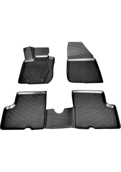 Dacia Logan 3D Paspas Havuzlu Sedan 2004 - 2012 Arası Siyah Caraks Marka