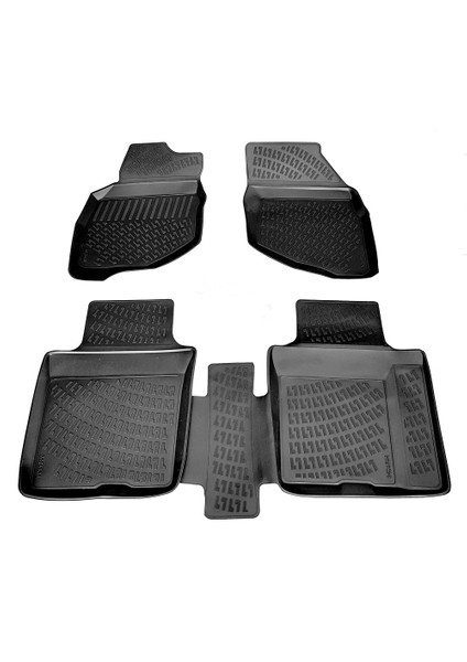 Honda Jazz 3D Paspas Havuzlu Hb 2002 - 2008 Arası Siyah Caraks Marka