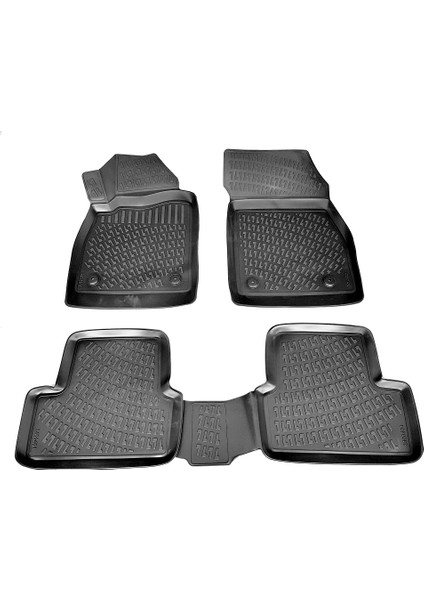 Chevrolet Cruze Hb 3D Havuzlu Paspas 2011 Sonrası Siyah Caraks Marka