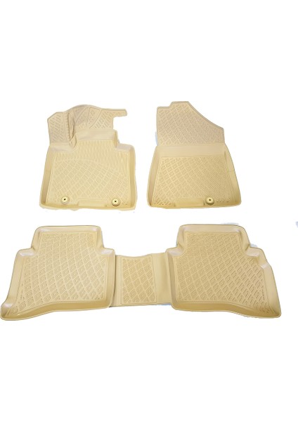 Hyundai Tucson 3D Paspas Havuzlu 2015 - 2020 Arası Bejcaraks Marka