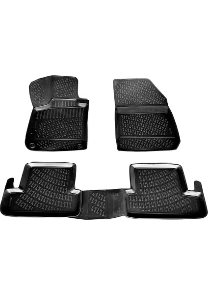 Peugeot 308 3D Paspas Havuzlu Hb 2014 - 2020 Arası Siyah Caraks Marka