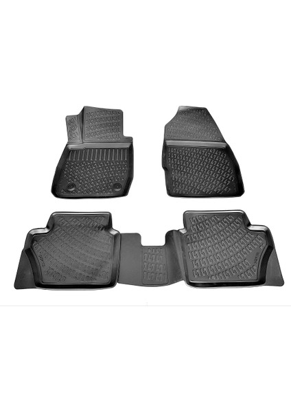 Ford Fiesta 3D Paspas Havuzlu Hb 2009 - 2017 Arası Siyah Caraks Marka