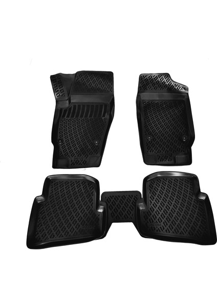 Vw Polo 3D Paspas Havuzlu Hb 2009 - 2016 Arası Siyah Friemats Marka