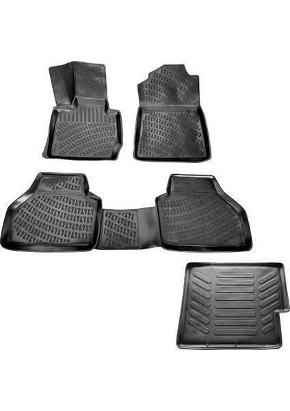 Bmw X3 3D Havuzlu Paspas + 3D Bagaj Havuzu 2011 Sonrası Caraks Marka