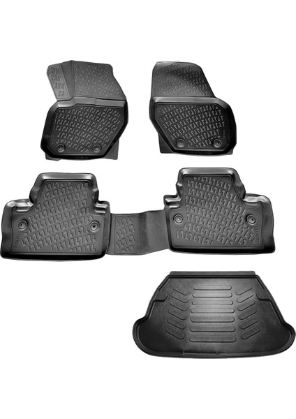 Volvo S60 3D Havuzlu Paspas+Bagaj Havuzu 2011-2019 Arası Friemats Marka