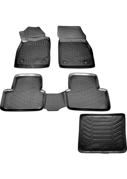 Chevrolet Cruze Hb 3D Havuzlu Paspas+Bagaj Havuzu 2009 Sonrası Caraks Marka