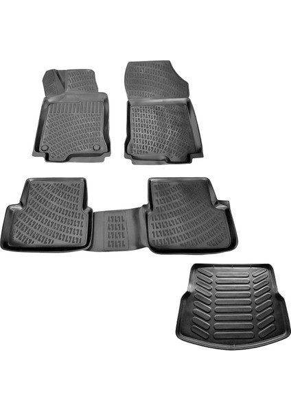 Renault Laguna 3 3D Havuzlu Paspas+Bagaj Havuzu 2008-2015 Arası Friemats Marka