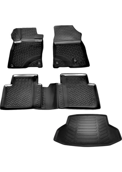 Honda Civic Sd 3D Havuzlu Paspas+Bagaj Havuzu 2016-2019 Arası Friemats Marka